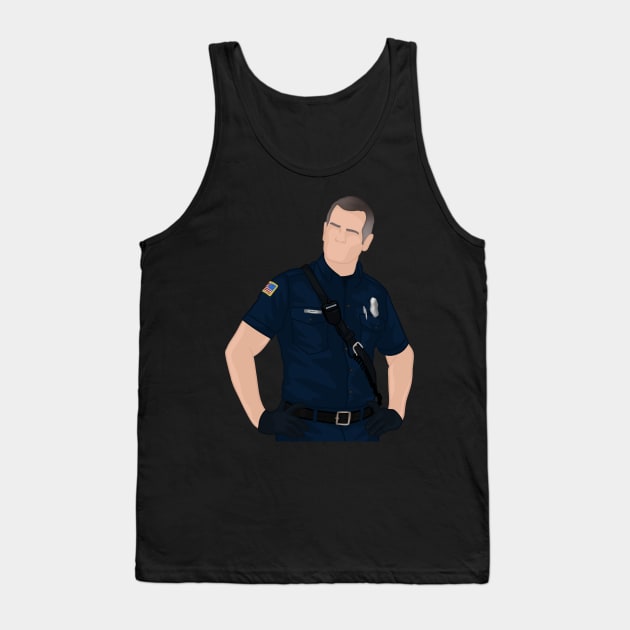 Captain Bobby Nash | 911 Tank Top by icantdrawfaces